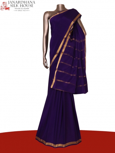  Pure Mysore Crepe Silk Saree